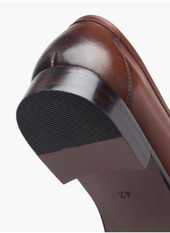 DUCHINI Men's Solid Slip-On Loafers  - Image 5