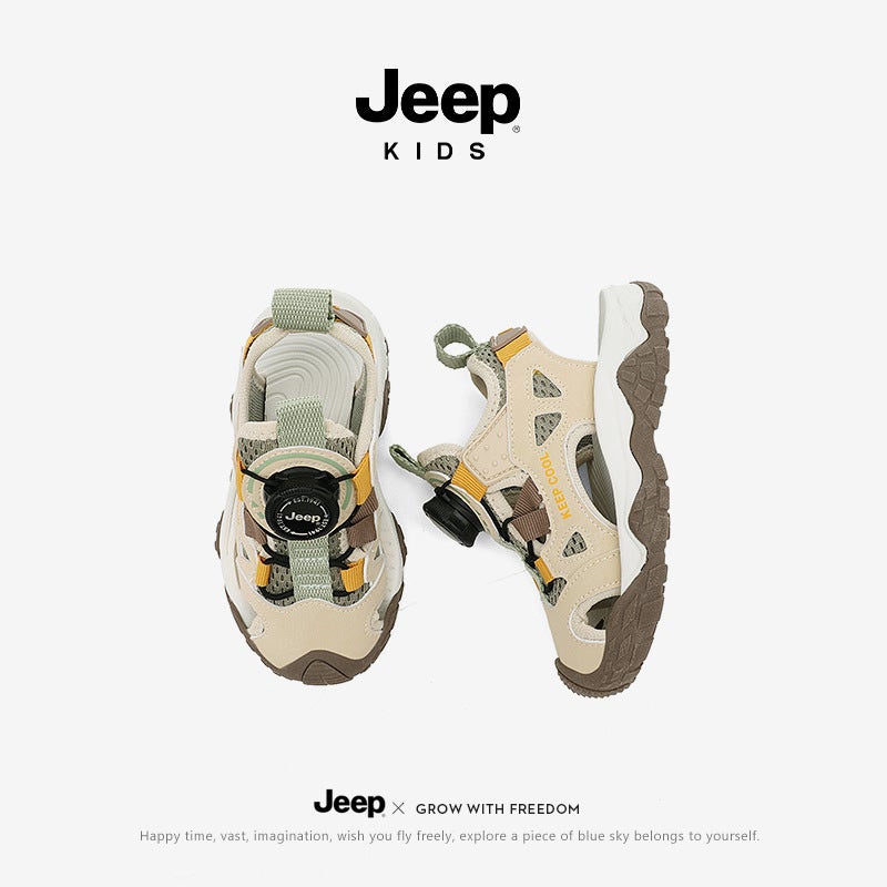 Jeep Boys' Summer Water Shoes, Non-Slip Girls' Shoes For Older Children, Children'S Closed-Toe Sports Sandals - Image 3