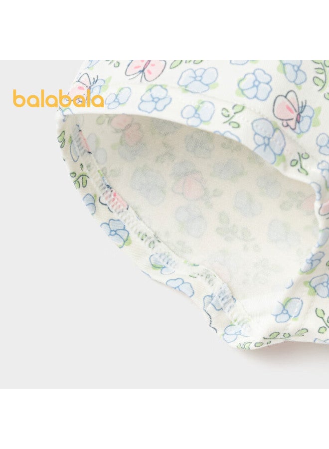Balabala Girls' Cotton Boyshort Underwear, Children's Boxer Briefs, For Young And Older Kids, Skin-friendly, No Wedgie, Pack Of Three, 208924170036 - Image 3
