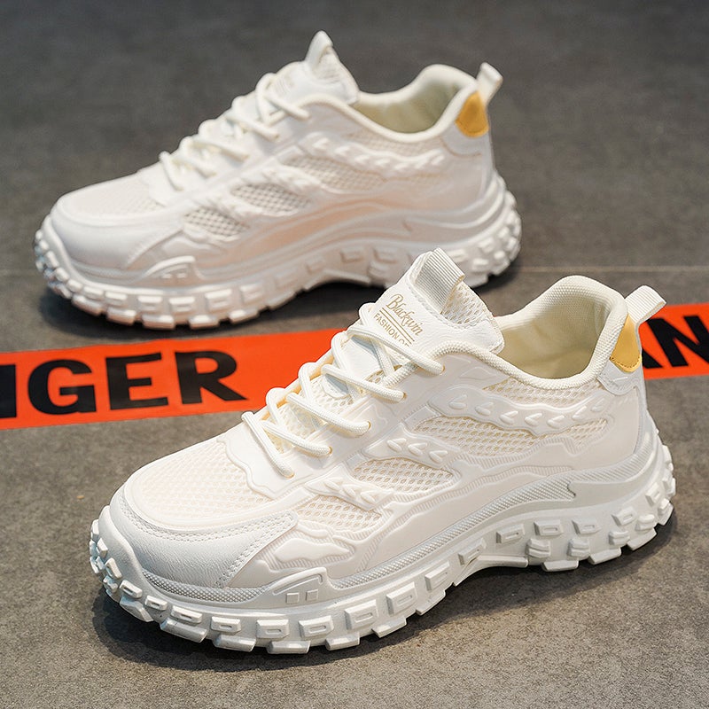 Labor Insurance Shoes Men'S Summer Breathable Wear-Resistant Autumn Work Shoes Men'S Black Sports Work Dad Men'S Shoes - Image 4