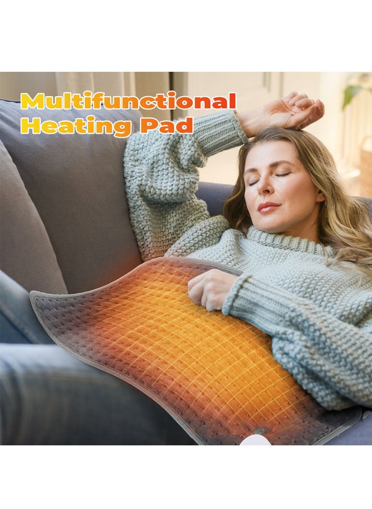 لابفي وسادة تدفئة كهربائية بـ 9 سرعات لضبط درجة الحرارة ووسادة تدفئة مؤقتة بـ 4 سرعات ووسادة تدفئة متعددة الوظائف مع تحكم ذكي في درجة الحرارة وبطانية كهربائية للعلاج الطبيعي - Image 3