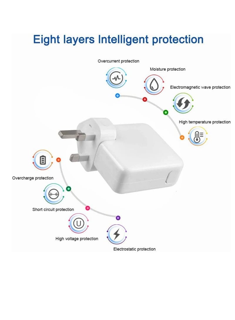 Max Power 60W T-pin T-tip AC Power Adapter Magsafe2 Charger for MacBook Pro Charger 13 Inch 2012 2013 2014 2015 for Model A1435 A1502 A1425 A1465 A1436 A1466 - Image 5