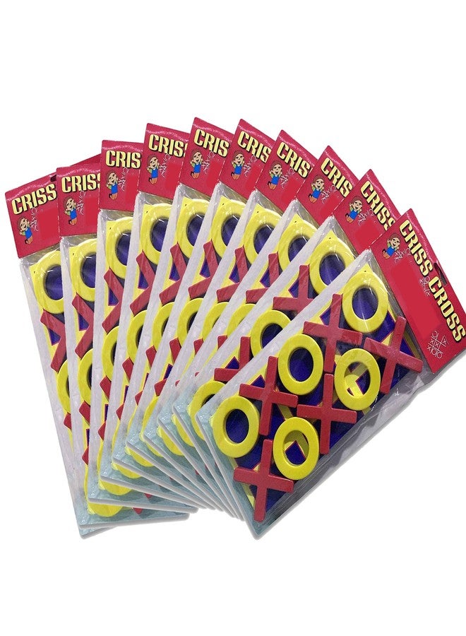 PRIMEFAIR Criss Cross Game Perfect Birthday Return Gift for Both Girls & Boys Party & Fun Games Board Game (PACK-010) - Image 1