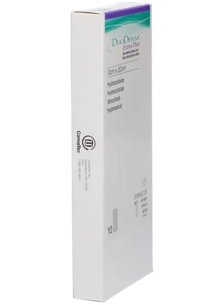 ConvaTec DuoDERM Extra Thin Hydrocolloid Wound Dressing, 5 x 20 cm - Image 5