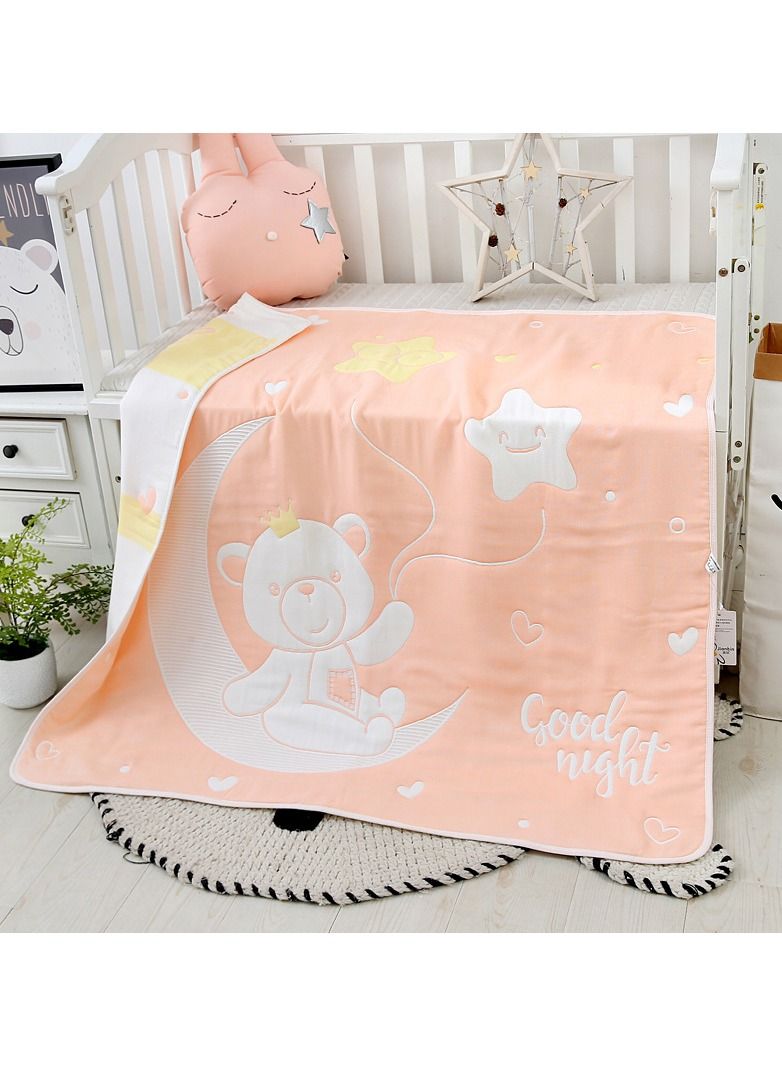 Pure Cotton Cartoon Printed Bath Towels