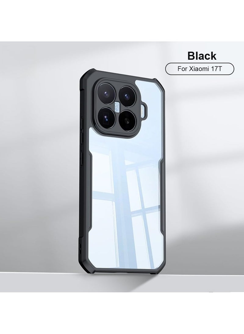 عام غطاء شفاف، متوافق مع Xiaomi Mi 17T 5G. يتميز بغطاء شفاف للكاميرا وتصميم وسادة هوائية من TPU على الظهر بزوايا ممتصة للصدمات، مناسب لـ Xiaomi Mi 17T. - Image 5