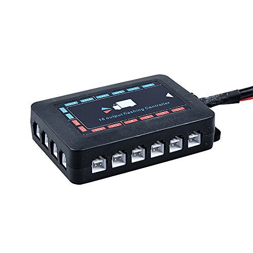 ANZIO 16x 12V 2-LED Amber Emergency Warning Hazard Strobe Light Bar Kit w/Clips Compatible with Truck Vehicle Car - Image 5