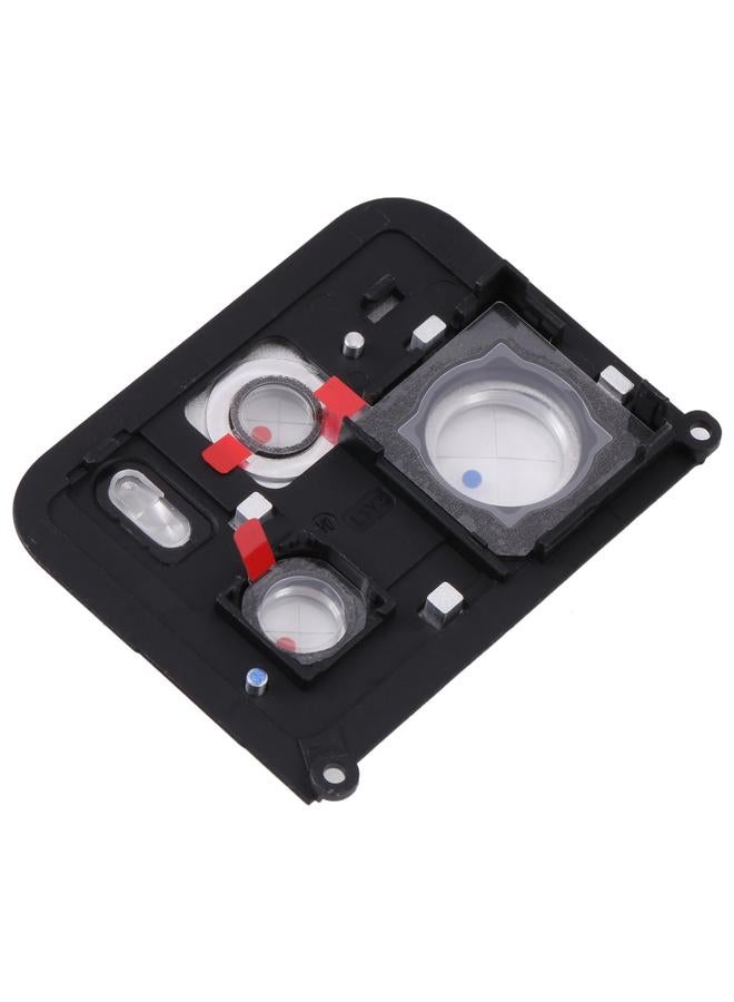 erorex Back Camera Lens Frame for Xiaomi Redmi Note 12 Pro+ (Silver) - Image 3