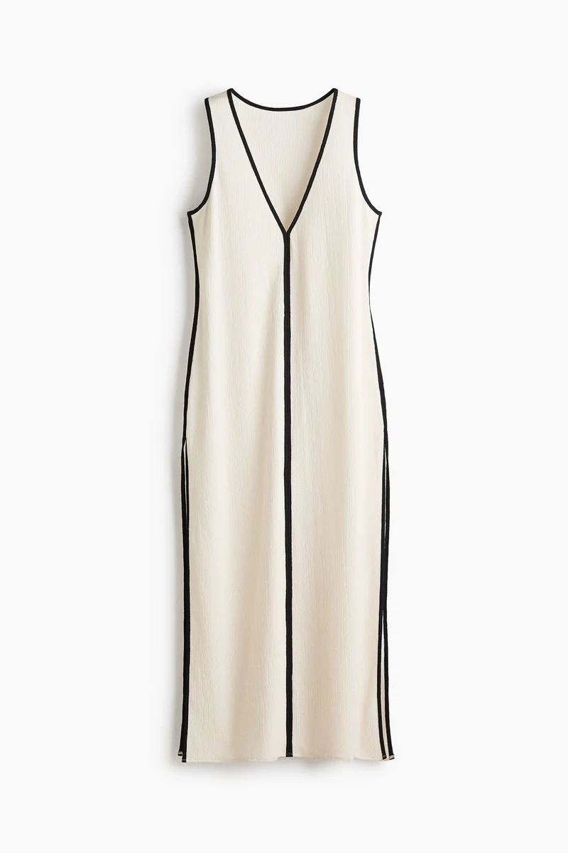 H&M  Crinkled beach dress for Women | Best Price UAE