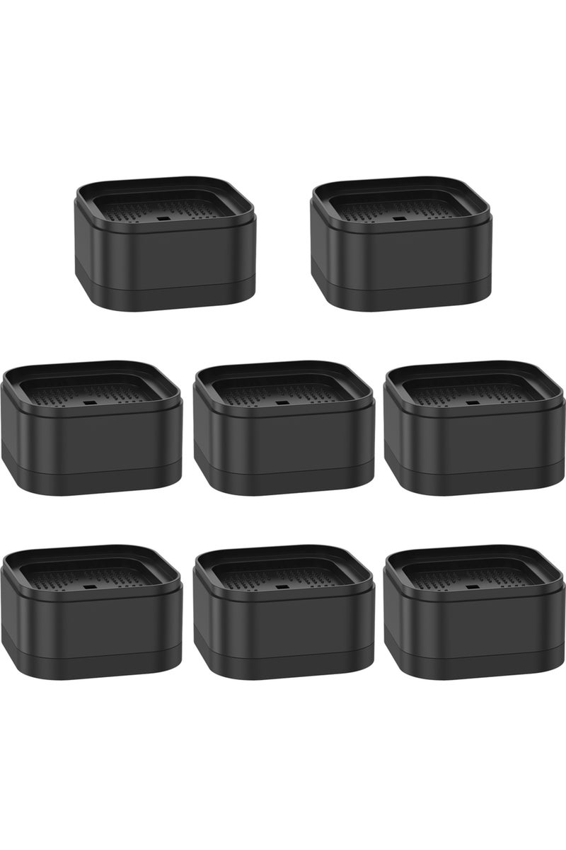 8pcs 8/16 Pcs Furniture Risers Heavy Duty Bed Chair Table Heightening Foot Pad Non-slip Floor Protec