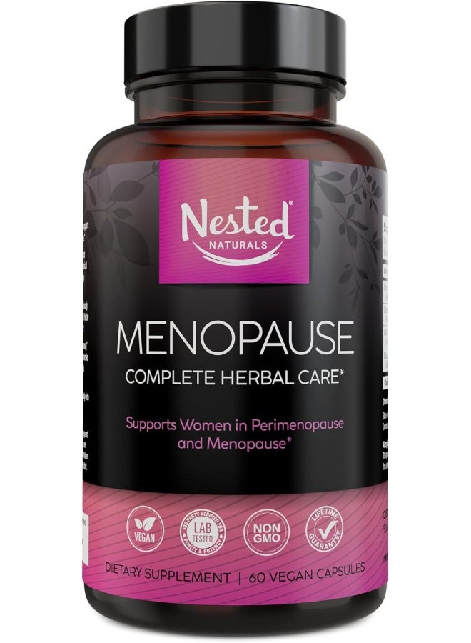 Nested Naturals Menopause Complete Herbal Care Supplement for Women - Image 1