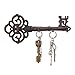 Comfify Decorative Wall Mounted Key Holder | Vintage Key with 3 Hooks | Wall Mounted | Rustic Cast Iron | 10.8 x 4.7- - Image 2