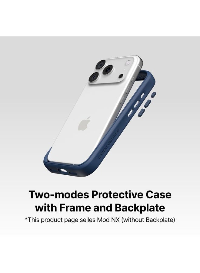 RHINOSHIELD Case Compatible with [iPhone 17] Mod NX: Modular Case without Back, Minimalist Design, Shockproof Exceeding Military Protection Standards - Khaki Green - Image 3