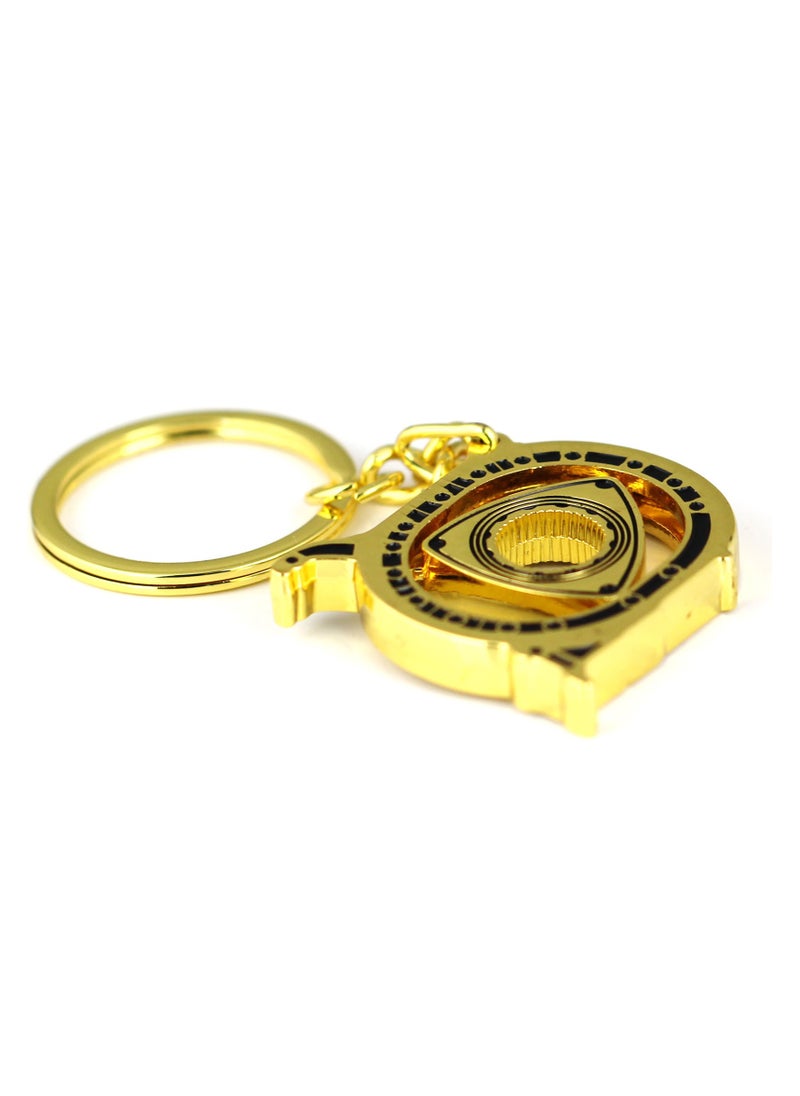 Generic Gold Color Rotary Rotor Engine Keychain, Stress Relief Toys  - Image 2