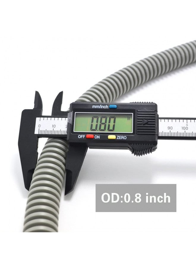 TT FLEX Universal Dishwasher Drain Hose - 10 Ft Discharge Hose - Corrugated and Flexible Dishwasher Hose Drain Replacement with Clamp  - Image 4