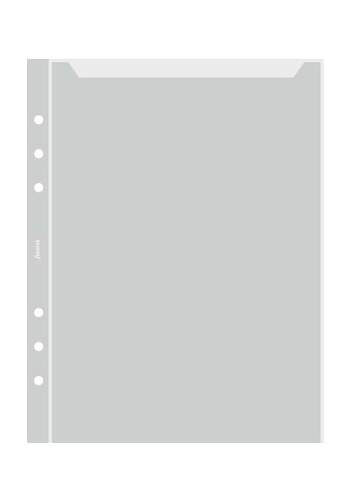 Filofax A5 Transparent Envelope - 6 Ring Binder Compatible