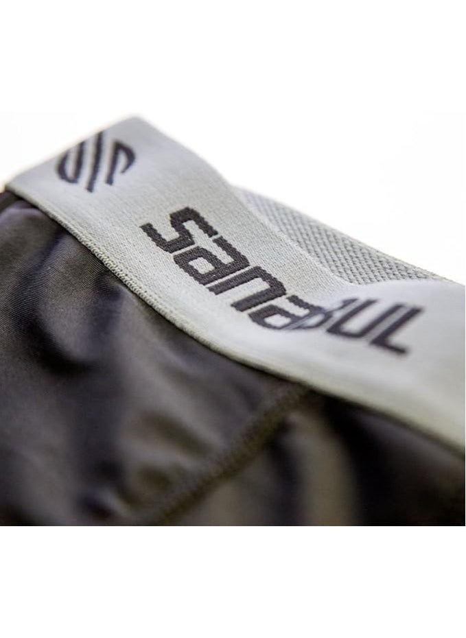 Sanabul  - Men’s Compression Shorts | Tailored Fit for Martial Arts Mastery | Athlete-Endorsed, Breathable Performance Gear | Unleash Your Potential with Our Compression Shorts for Men (Small, Black) - Image 1