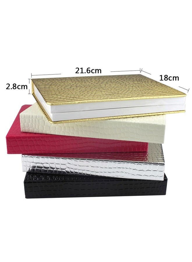 NMKL38 120 Nail Color Chart Display Book for Nail Polish UV Gel Color Cards Nail Salon Tool with False Nail Tips (Rose) - Image 3