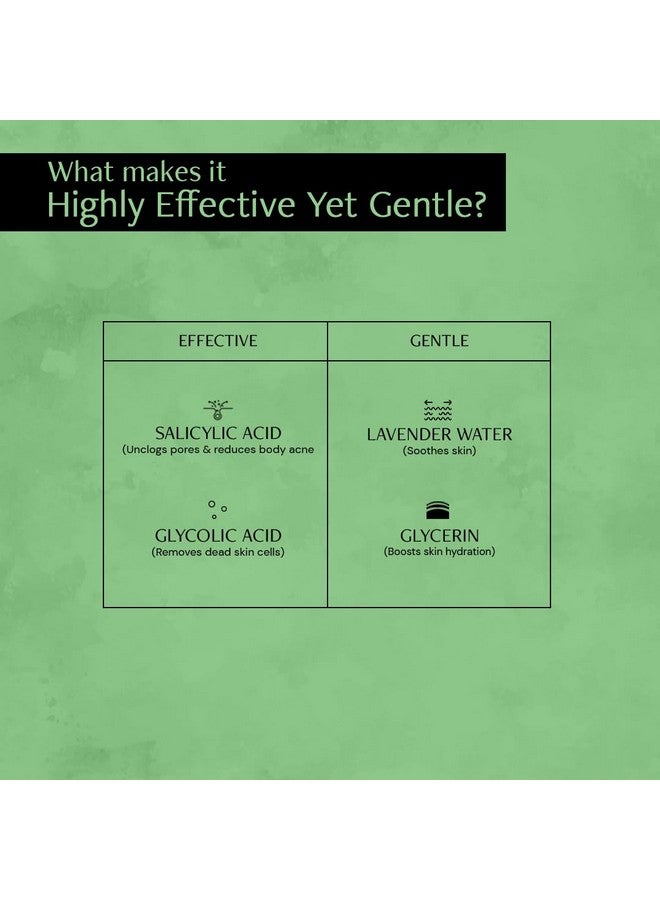 ديكونستركت غسول الجسم Deconstruct 1% Salicylic Acid مع 2% Glycolic Acid | يمنع ظهور حب الشباب في الجسم والبشرة الخشنة والمتشققة | ينظف البشرة بعمق | جل الاستحمام للنساء والرجال - 200 مل (عبوة من قطعتين) - Image 3