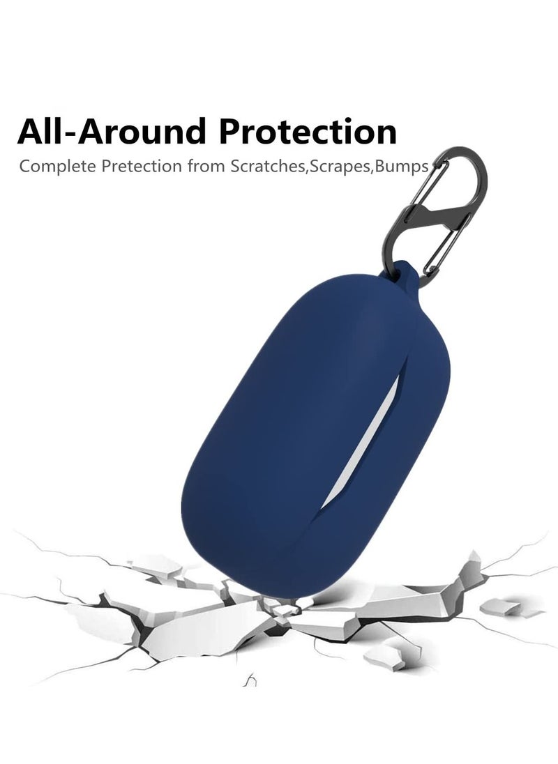 Generic - Soft Silicone Protective Case Cover Compatible with Huawei Freebuds SE Earbuds Protective Skin Sleeve with Carabiner - Image 1