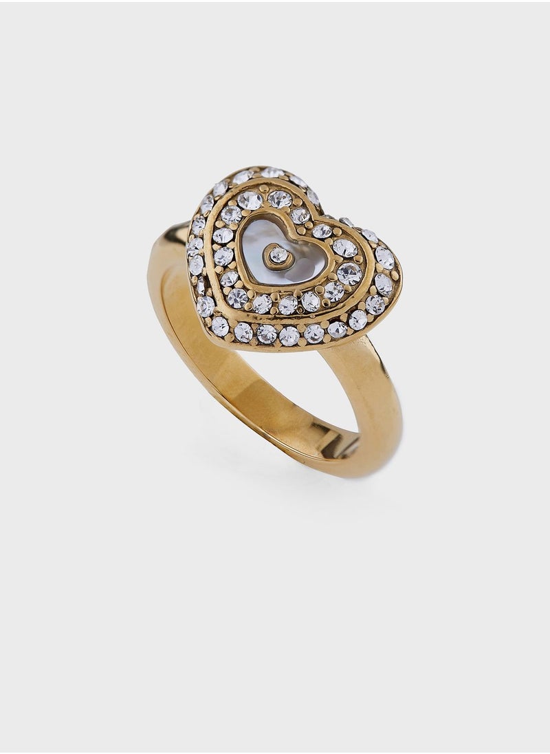 GUESS Heart Solitaire Ring  - Image 2