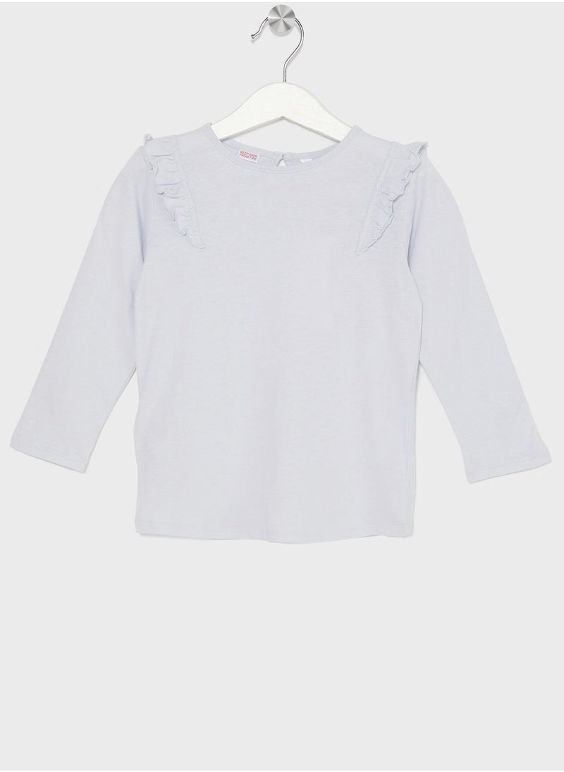 MANGO - Infant Ruffle T-Shirt - Image 1