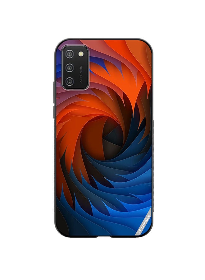 VR CREATIVE Protective Case Cover For Samsung Galaxy A03s Multicolor Design - Image 1