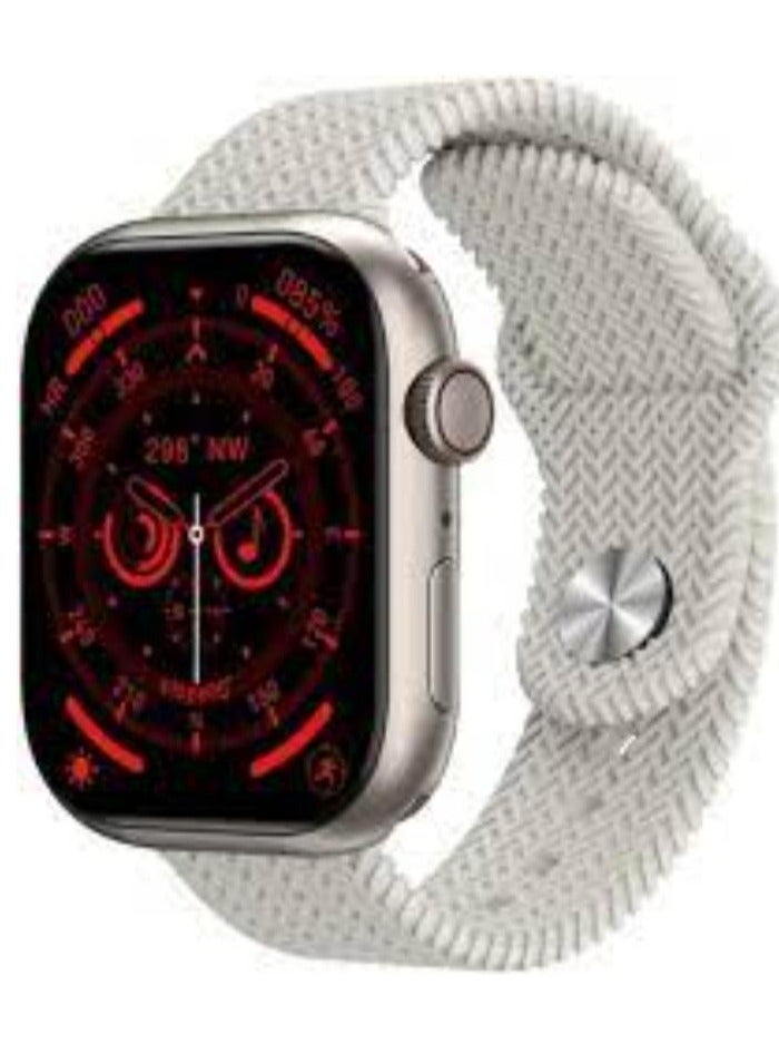 HK9 Pro Max  Smart Watch for Men and women 45mm High Refresh AMOLED Screen Compass NFC Fitness Serie 9 Smartwatch ultra 9 two straps - Image 1