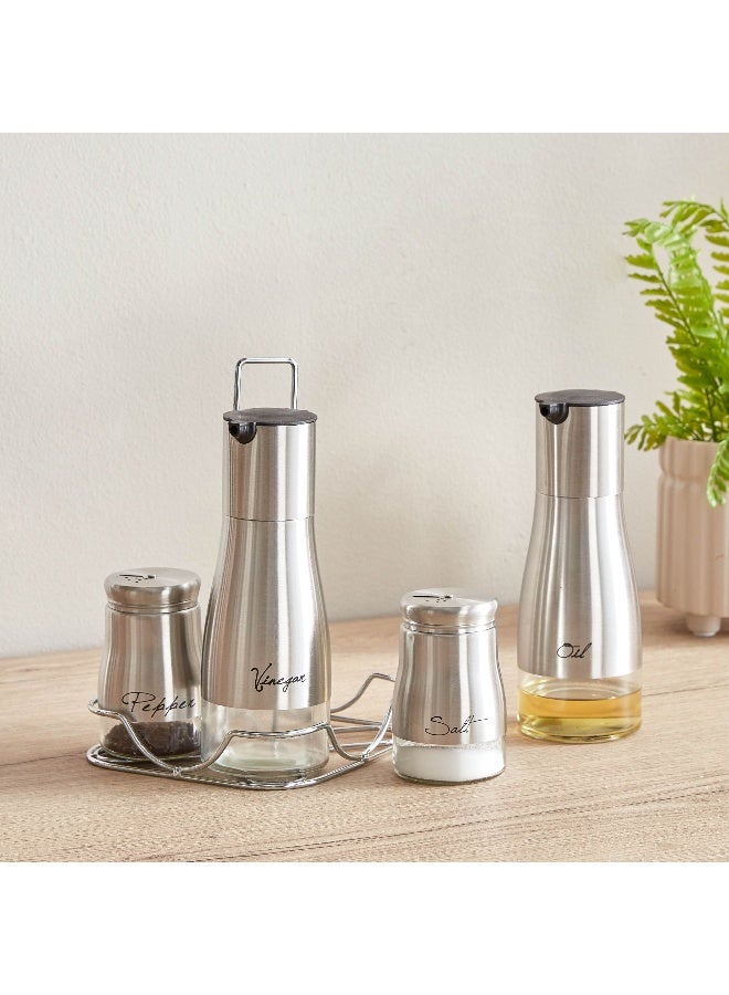 Home Box Feast 5-Piece Condiment Set 14.8 x 22.6 x 14.8 cm - Image 1