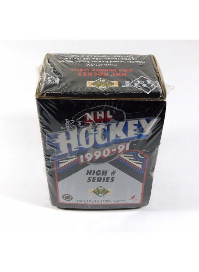 Upper Deck 1990-91 Hockey High Number Rookie & Traded Card Set - Image 1