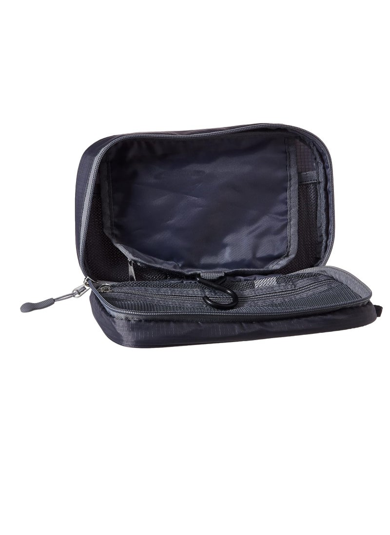 Travelon Travelon Compact Hanging Toiletry Kit, Charcoal, One Size  - Image 2