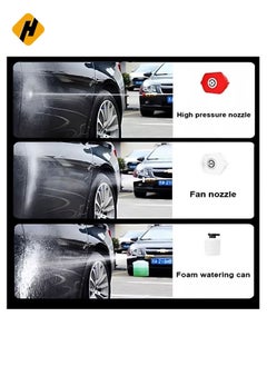 HuHa Cordless 48V Electric High Pressure Car Washer Manual Rechargeable Car Washing Machine with Adjustable 3-in-1 Nozzle and Hose Pipe for Washing Cars Watering Flowers Cleaning Floors  - Image 3