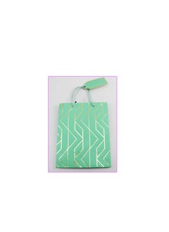 PARTY FUN Paper Gift Bag - 18x10x23cm Perfect for Birthday, Wedding, Anniversary, and Special Occasions Green Color  - Image 3