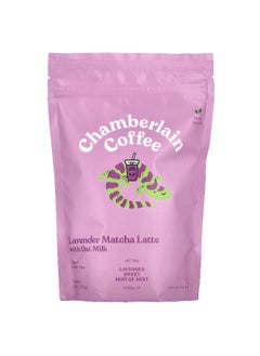 Chamberlain Coffee Chamberlain Coffee, Lavender Matcha Latte with Oat Milk, 10 oz (283 g)  - Image 1