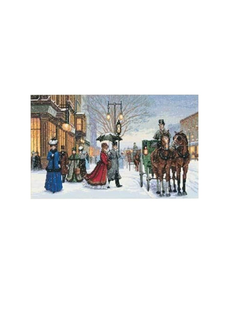 دايمنشونز الأبعاد / مجموعة الذهب عد عبر الابره عدة 16in x 10in Alan Maley's   العصر الكريم - Image 1