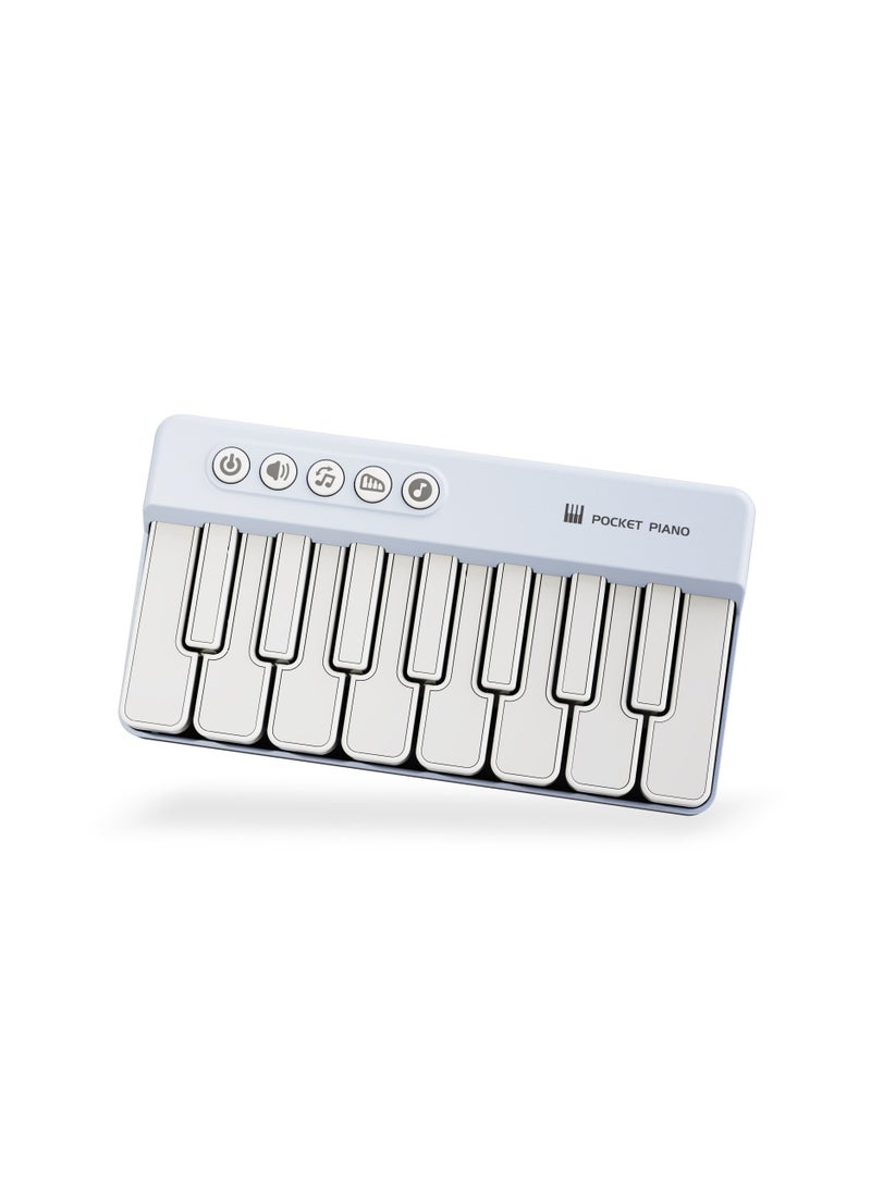 EXCLIFE Children's rainbow electronic piano light music can play the piano infant early education multifunctional music toy - Image 2