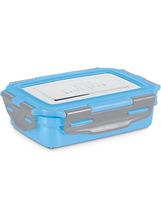 Milton صندوق تيفين صغير معزول من ميلتون ستيل سوبر ديلوكس، 400 مل، مع حاوية داخلية من الفولاذ المقاوم للصدأ، 120 مل وملعقة - Image 2