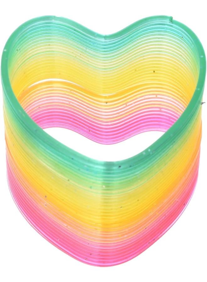 Generic Plastic Rainbow Springs To Add More Fun With Heart Design And Flexible For Kids - Multi Color - Image 3