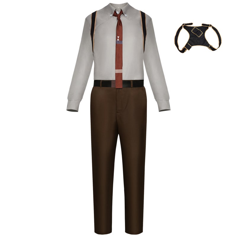 Halloween Loki Cosplay Costume Loki Season 2 Men'S Casual Shirt Set Cosplay Stage Performance Costume - Image 2