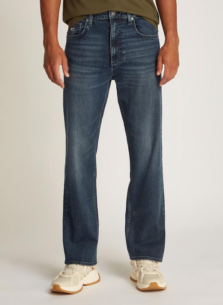 TOMMY JEANS Stright Fit Mid Wash Jeans  - Image 1