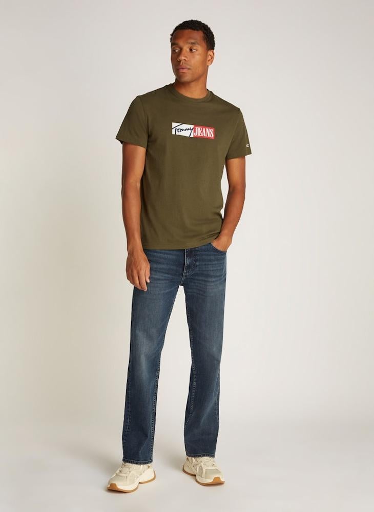 TOMMY JEANS Stright Fit Mid Wash Jeans  - Image 4