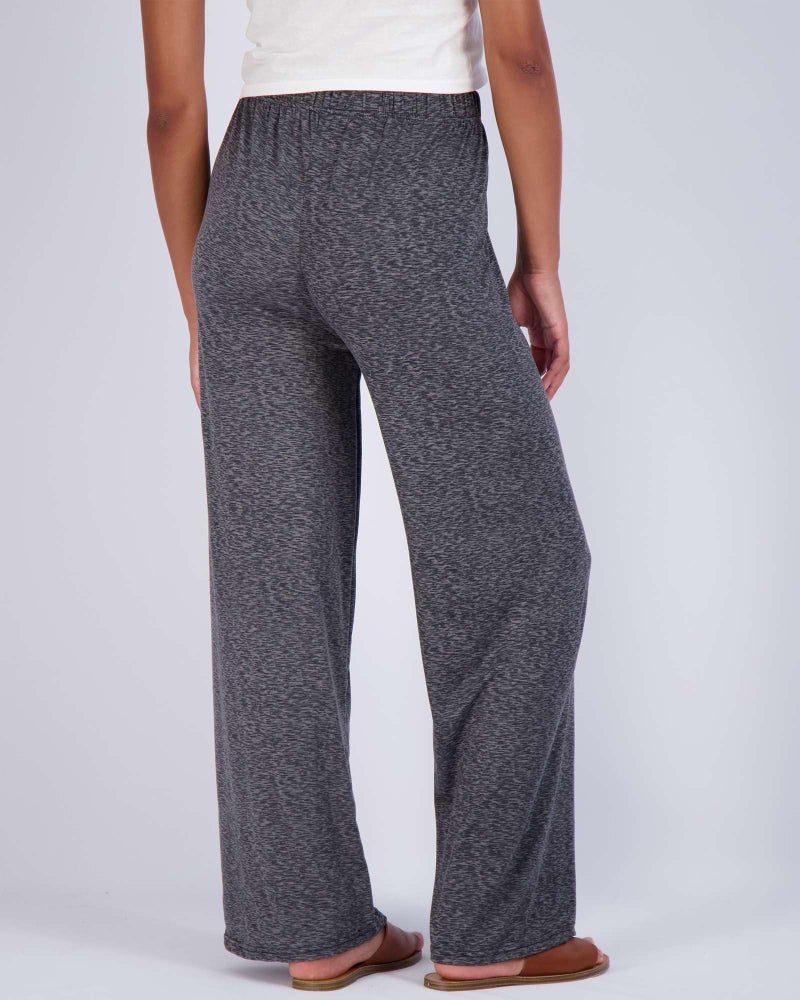 REALESSENTIALS Real Essentials 3 Pack Soft Palazzo Pajama Pants for Women, Wide Leg Comfortable Casual Lounge Yoga Bottoms (Plus Size), Set 2, Medium - Image 4