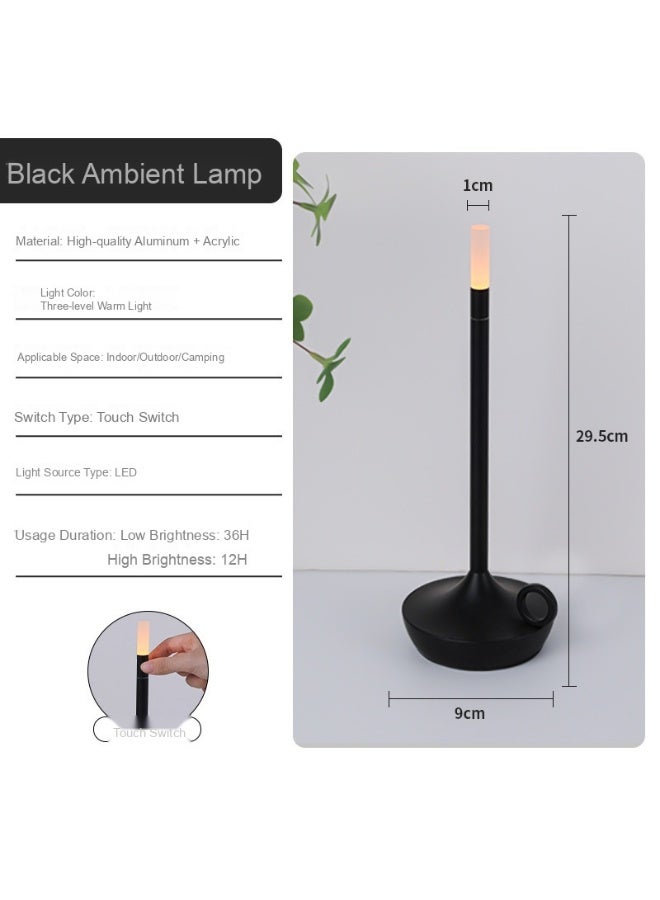 Aladdin Lamp Metal Aluminum Candle Holder Light, Outdoor Camping Restaurant Bedside Atmosphere Decor Lamp