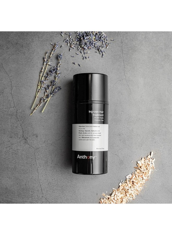 Anthony Nthony Ingrown Hair Treatment For Men Gel Solution To Calm Down Razor Burn Scar And Redness Eliminator Bump Removal 3 Fl. Oz - Image 5