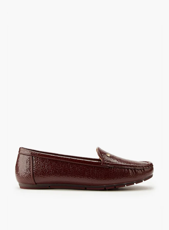 فلورا بيلا من شو إكسبرس Textured Slip-On Moccasins