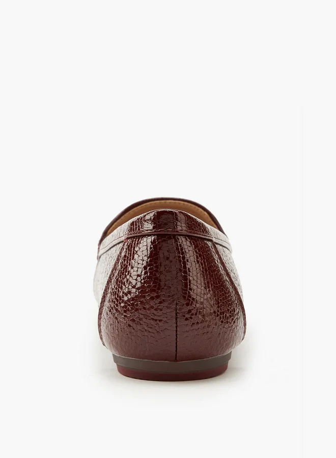 فلورا بيلا من شو إكسبرس Textured Slip-On Moccasins