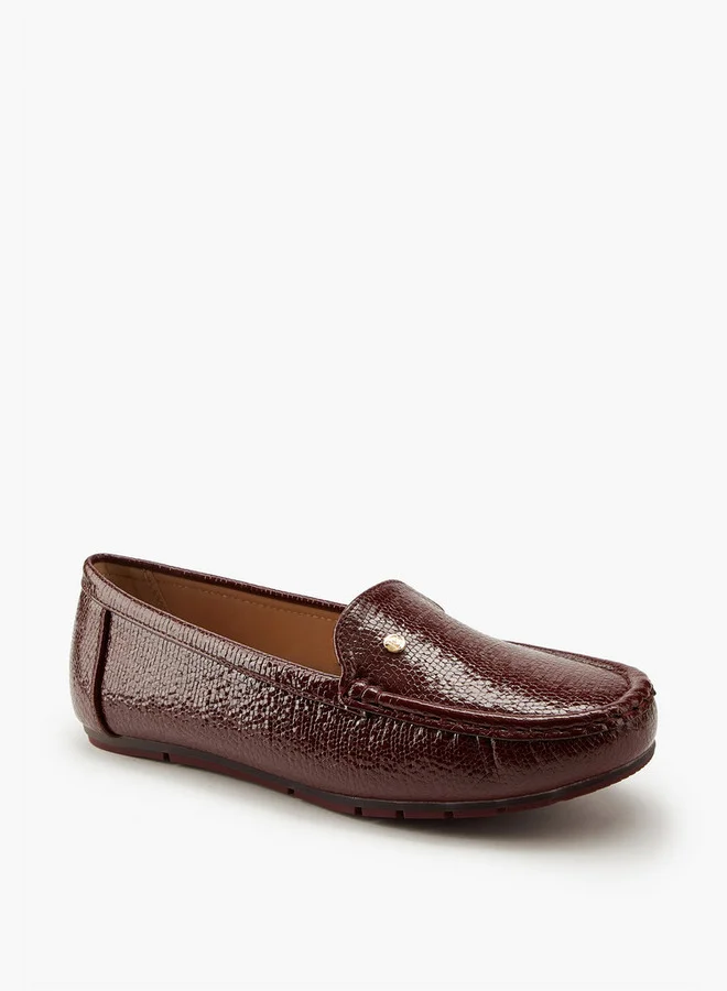 فلورا بيلا من شو إكسبرس Textured Slip-On Moccasins