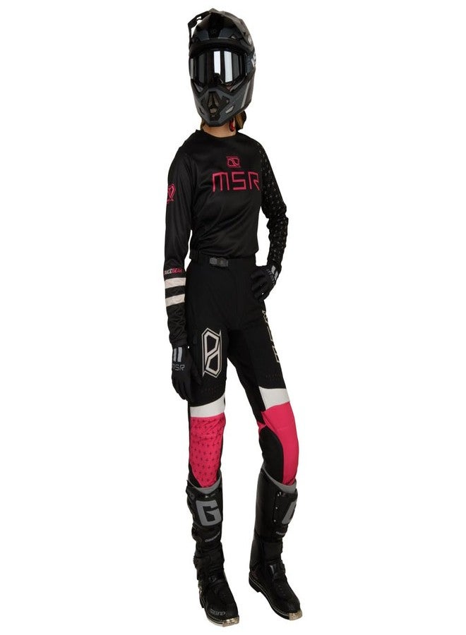 MSR Women's Nova Pants, Black/Pink, 14 - Image 4