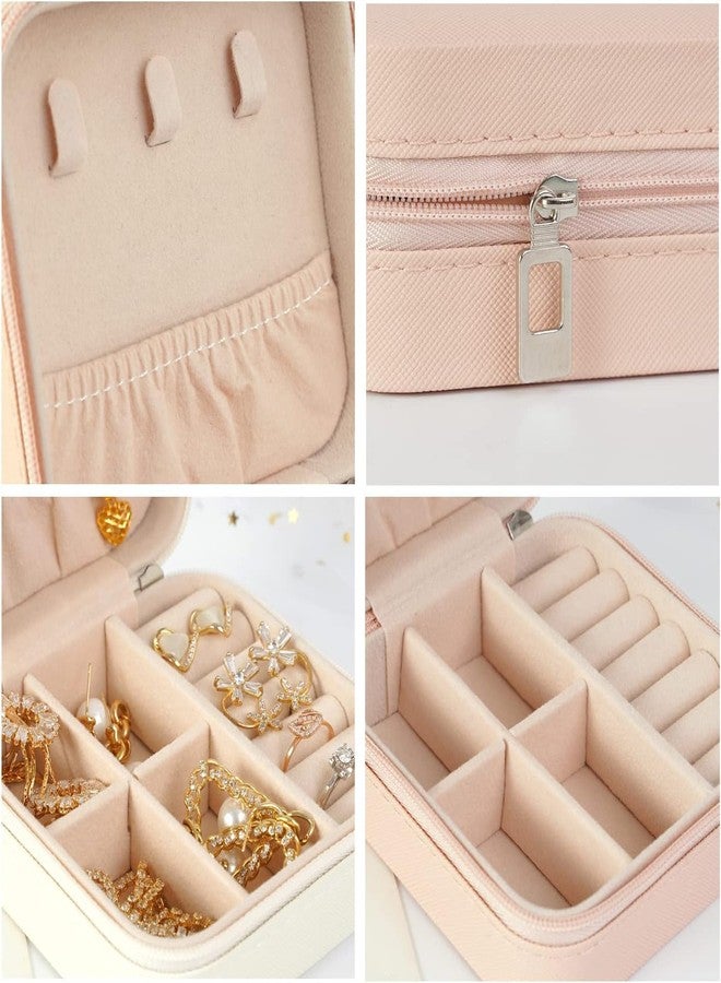 Raptas (𝟓 𝐘𝐞𝐚𝐫𝐬 𝐖𝐚𝐫𝐫𝐚𝐧𝐭𝐲 Mini Jewellery Box Organizer for Travel | Compact Jewelry Storage Case for Rings, Earrings, Necklaces & Bracelets | Elegant Gift Box for Girls & Women - Image 4
