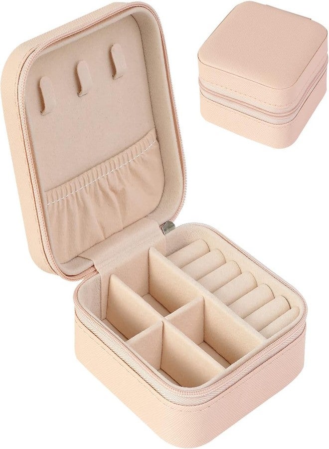 Raptas (𝟓 𝐘𝐞𝐚𝐫𝐬 𝐖𝐚𝐫𝐫𝐚𝐧𝐭𝐲 Mini Jewellery Box Organizer for Travel | Compact Jewelry Storage Case for Rings, Earrings, Necklaces & Bracelets | Elegant Gift Box for Girls & Women - Image 1